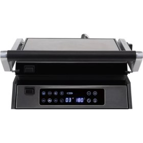 Resim Luxell Lxtm-03 2200 Watt Izgara Ve Dijital Tost Makinesi Izgara İçin 180° Açılabilir 