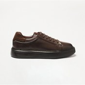 Resim John May Erkek Oxford ( Klasik) OG-1670 104-924 Kahve Dolaplı-Kahve Havlu Nubuk 