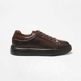 Resim John May Erkek Oxford ( Klasik) OG-1670 104-924 Kahve Dolaplı-Kahve Havlu Nubuk 