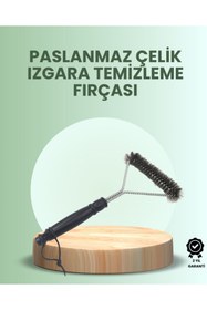 Resim Genel Markalar Barbekü ve Mangal İçin Tel Izgara Temizleyici Fırça 
