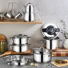 Resim Arow Venito 16 Parça Çelik Çeyiz Seti DC2.TR-4343-16 