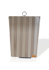 Resim 22x32 Cm Kalın Sağlam Gerçek Bambu Ahşap Et Ekmek Tavuk Sebze Mey 