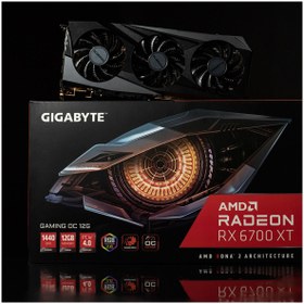 Resim Gigabyte GV-R67XTGAMING OC-12GD RX6700XT GAMING OC 12GB GDDR6, 192BIT, 3xFAN, 2xDP, 2xHDMI, RGB, Ekr 