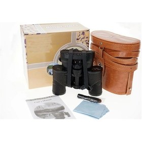 Resim Baıgısh 7x30 Metal Kurulma,deri Kaplamalı,orjınal Deriçantalı Rus Dürbün Çok Renkli 