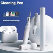 Resim CarAda ® 5in1 Oto Iç Detay, Klavye, Airpods, Kulaklık, Telefon, Kamera Lens Temizleme Fırçası 
