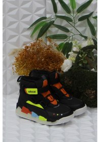 Resim Vicco 946.f24k.426 Siyah Rahat Hafif Erkek Çocuk Bot 001 