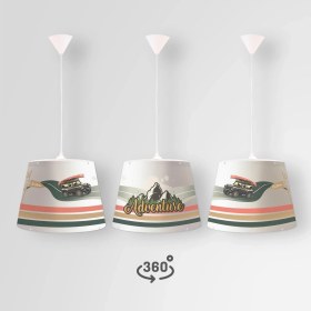 Resim Popcorn Kids Explorer Konik Sarkıt Aydınlatma (Large) 