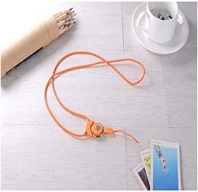 Resim Telefon Askısı Tutucu İp Turuncu 