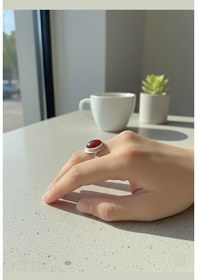 Resim Gümüş Akik Taşlı Yüzük Hs1252b3 Diğer 