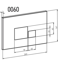 Resim Boden Delta Parlak Krom Kumanda Paneli 