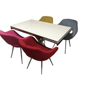 Resim Bengimobilya Masa X Çapraz Model Metal Transmisyon Nikelaj Ayak Glospan Tapla 