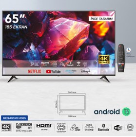 Resim Mediastar 65" 4K Android TV 