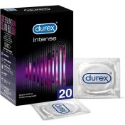 Resim Durex Intense 20'li Uyarıcı Jelli ve Tırtıklı Prezervatif 