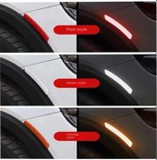 Resim Chuangyinshop Qt00135 Reflective Strips Kırmızı Yansıtıcı Şeritler Güvenlik Işık 