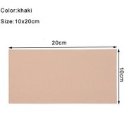 Resim 1 Adet Deri Tamir Yamaları 10x20cm Kendinden Yapışkanlı Deri Kanepe Yama Deri Khkai 