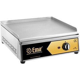 Resim Emirmakine Plate Izgara Elektrikli 50 Cm Köfte Hamburger Pişirme 