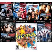 Resim Playstatıon 2 - Wwe Smackdown Serisi 7 Oyun Bir Arada Sadece Çipli Cihazlar Için 