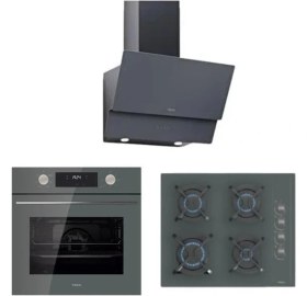 Resim Teka Chef 4 Gri Ankastre Set (Yeni) 