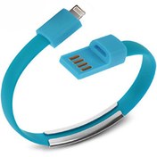 Resim CDG-CNV62 Apple iPhone iPad Lightning Mavi Bileklik Şarj Data Kablosu Codegen