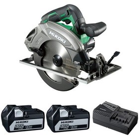 Resim Hikoki C1807DA-5.0 18V/5.0AH 190 MM Kömürsüz Akülü Daire Testere 