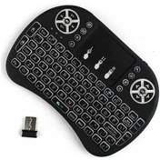 Resim Bfs Kablosuz Türkçe Q Klavye Rgb Işıklı Televizyon Ps3 Dokunmatik Mouse 