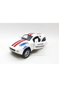 Resim Birlik Oyuncak Mustang Çek Bırak Spor Araba - Işıklı Sesli Model - FY6148-12D-BEYAZ 