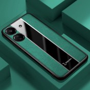 Resim Xiaomi - Poco C65 Zebana Premium Deri Kılıf - Yeşil 