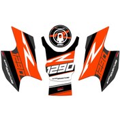 Resim Gp Kompozit Ktm 1290 Super Adventure 2021-2022 Uyumlu Tank Pad Se 