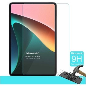 Resim Microsonic Xiaomi Uyumlu Mi Pad 5 Tempered Glass Cam Ekran Koruyucu 
