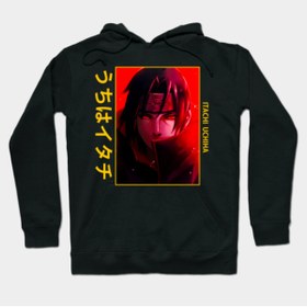 Resim GALASHOP Itachi Hoodie Erkek Siyah Kapşonlu Hoodie 