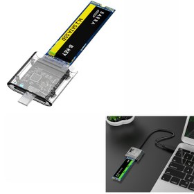 Resim Cbtx JMS578 USB SSD PCIe M.2 NGFF SATA Sabit Disk Muhafazası DM201SC 