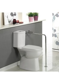 Resim Maxiflow Paslanmaz Bedensel Engelli Baston Ayak Tutunma Barı 