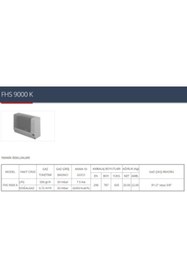 Resim Fujiyama Fhs 9000 K Klasik Hermetik Doğalgaz Sobası 7,5 Kw 