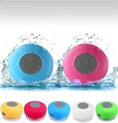 Resim Su Geçirmez Mini Bluetooth Duş Hoparlörü (Beyaz) 