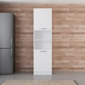Resim Minar 60 cm Mutfak Boy Dolabı Beyaz D60B2 