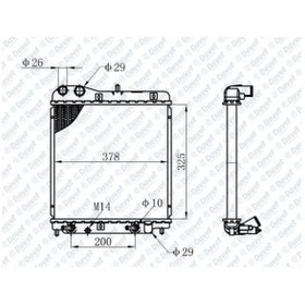 Resim Motor Su Radyatoru Honda Jazz 1.2-1.4 2002-08 Otomatik 504607235 