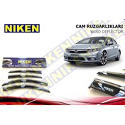 Resim Honda Civic Fb7 Kromlu Cam Rüzgarlığı Niken 2012-2016 