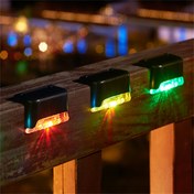 Resim 16'lık Güneş Enerjili LED Işıklar, Renk Değiştiren Dış Mekan Güneşlik ve Merdiven Işıkları, Havuz Kenarları, Çitler, Patio, Bahçe İçin İdeal 