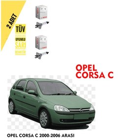 Resim Opel Corsa C 2000-2006 Arası Ön Kısa Far Ampülü 2 Adet Sarı Ren 