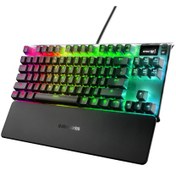 Resim SteelSeries Apex Pro TKL Mekanik UK Gaming Klavye Siyah 