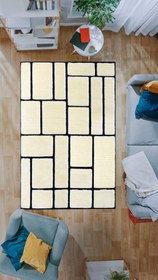 Resim Dolce Vita Halı Morocco 7101 Nero İskandinav Halı - 80x150 
