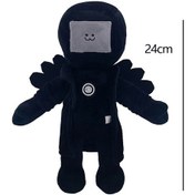 Resim 12 Adet Skibidi Tuvalet Peluş Oyuncak Yeni Skibidi Doldurulmuş Oyuncak Skibidi Lightcyan Lightcyan 