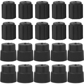 Resim Honmex 20 Adet Otomobil Klima Bakımı R134a Valf Kapağı Seti - 10 Yüksek 16mm + 10 Düşük 13mm Basınçlı, Korozyon Direnci, Evrensel Uyum 