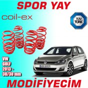 Resim Coil-Ex Golf Vıı 2013 Sonrası 30-30Mm Alçaltma Spor Yay Helezo 