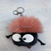 Resim Silver1 Gıoıo Yeni Gerçek Saç Kolye Sevimli Bebek Küçük Cinderblock Bebek Kolye Araba Anahtarlık (Yurt Dışından) 