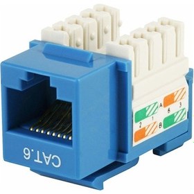 Resim Hcs J6E 00873 Utp Cat6 568A/B Kestone Jack 