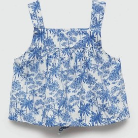 Resim MANGO Kids Palmiye Desenli Bluz 
