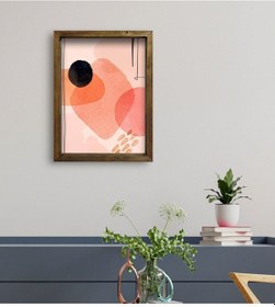 Resim Bk Gift Otel Odası Konseptli Doğal Masif Ahşap Çerçeveli Tablo 45 (551119929) 