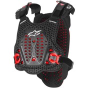 Resim Alpinestars A-5 Plasma Üst Gövde Koruma Siyah Beyaz Kırmızı XL/2XL 
