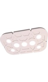 Resim Motifpiyer Hazır Spotlu Tavan Paneli Matrix Serisi-Modern LED Uyumlu Tavan Göbeği/Vira 